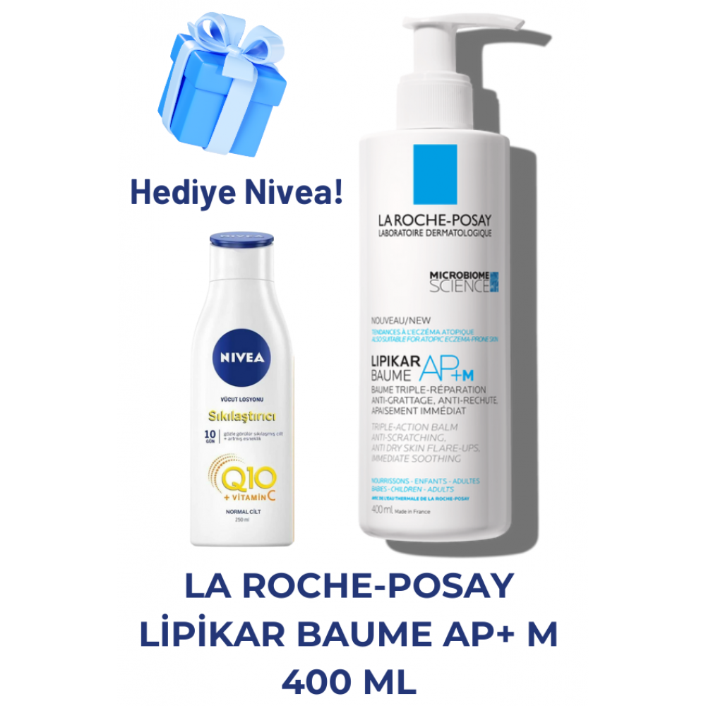 La Roche-Posay Lipikar Baume AP+ M 400 ml Yatıştırıcı Balm