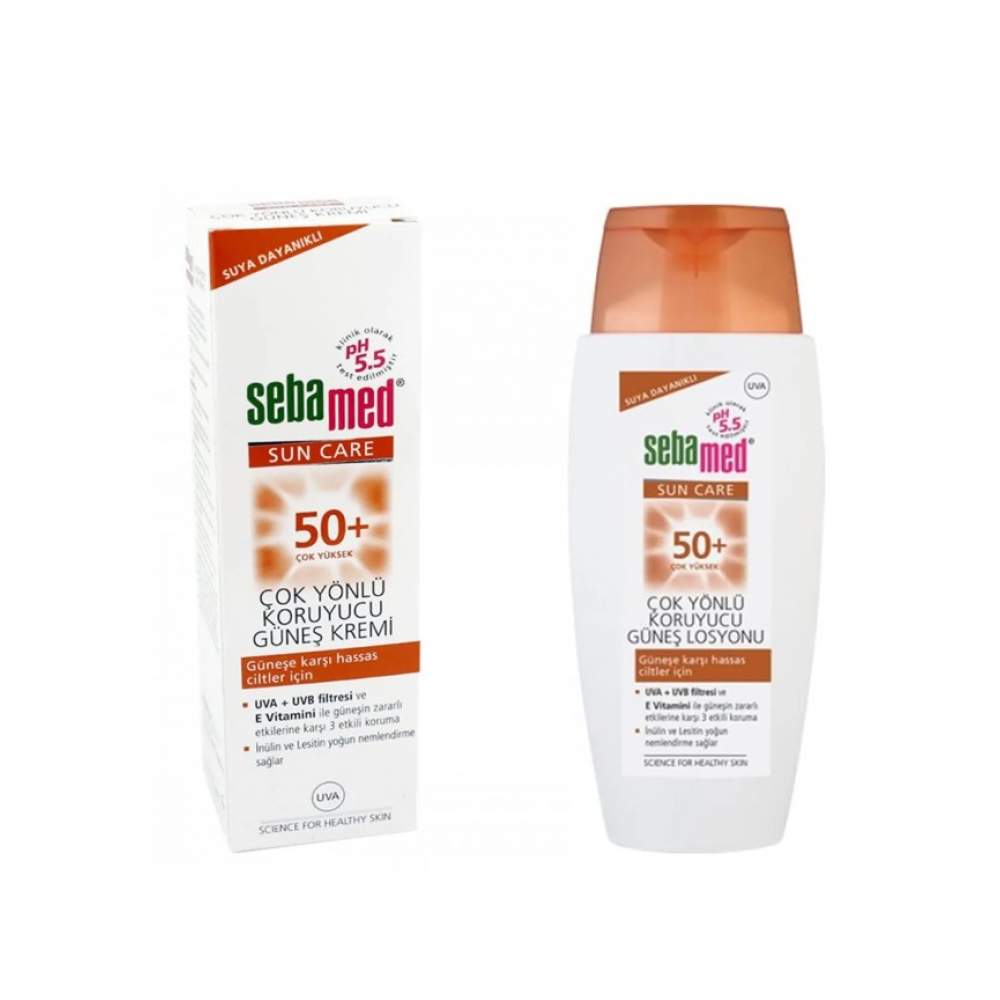 Sebamed Sun Care Çok Yönlü Koruyucu Güneş Kremi Spf50 75 Ml, Güneş Koruyucu Losyon Spf50 150 Ml