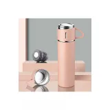 Stainless Steel Vacuum Flask Paslanmaz Çelik Termos Somon 500 Ml