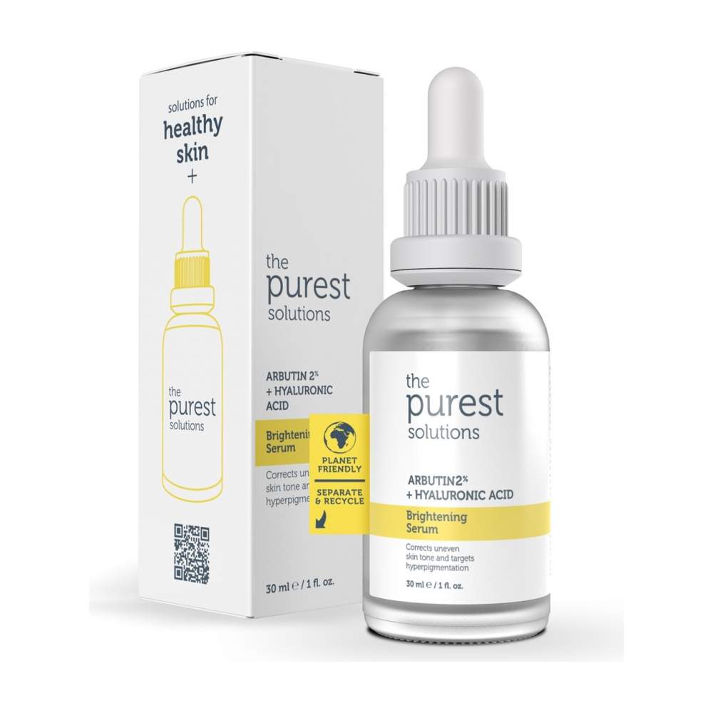 The Purest Solutions Arbutin 2% + 30 ml Hyaluronic Acid Brightening Serum