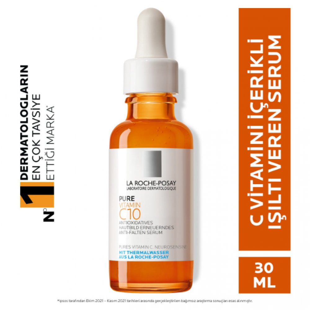 La Roche Posay Pure Vitamin C10 Serum 10 Ml Avantajlı Tanışma Boyu