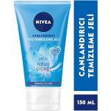 Nivea 150 ml Lotus Çiçeği Normal Ciltler için Canlandırıcı Yüz Temizleme Jeli