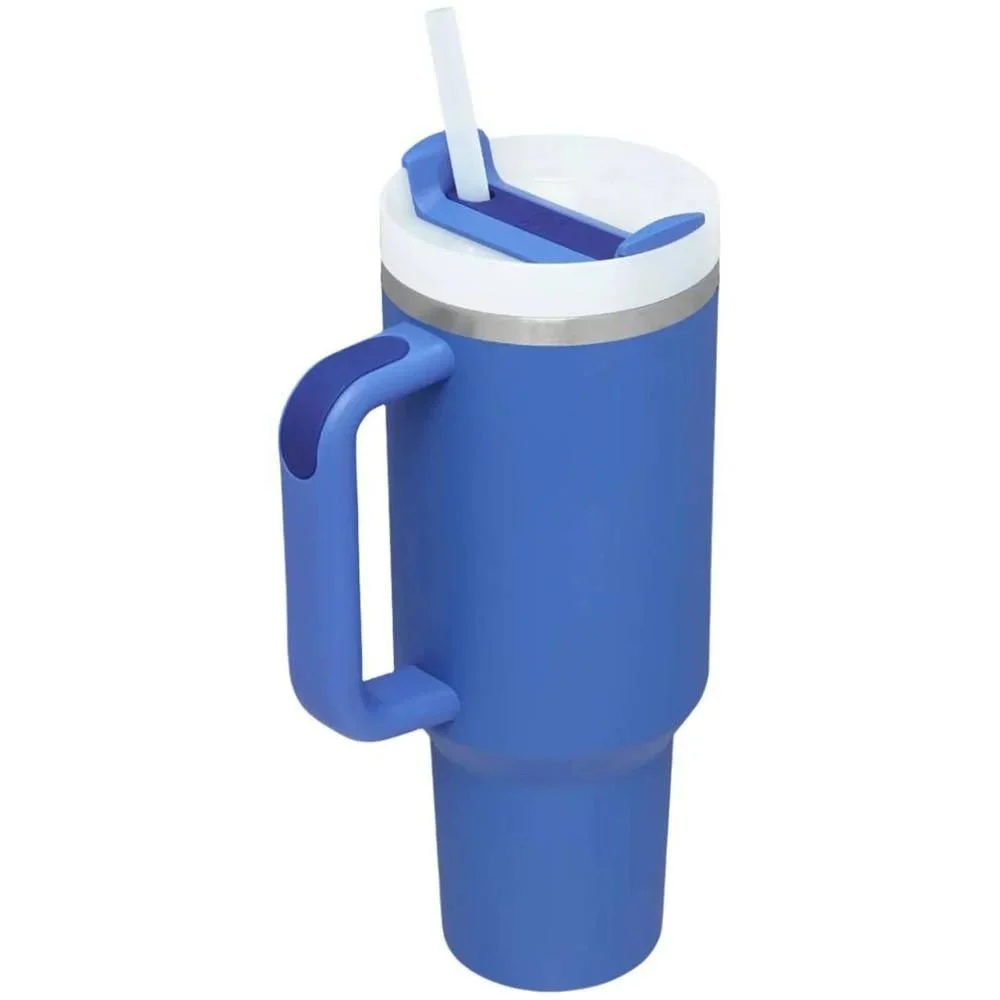 Stanley Quencher Pipetli 1.18 L Mavi Termos Stanley Quencher Pipetli 1.18 L Mavi Termos