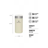 Stanley The Aerolight Transit Krem 0.35 L Termos Bardak Stanley The Aerolight Transit Krem 0.35 L Termos Bardak