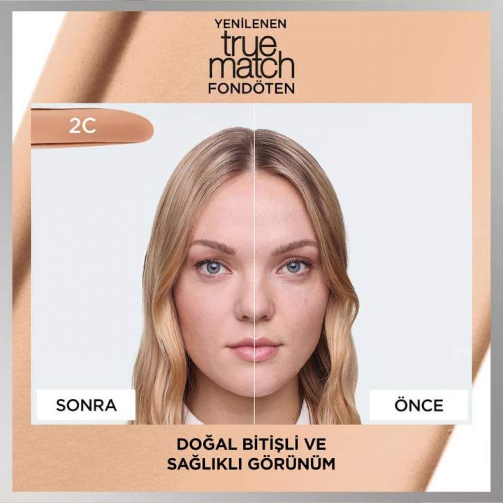 Loreal Paris True Match 2R Rose Vanilla 30 ml Fondöten