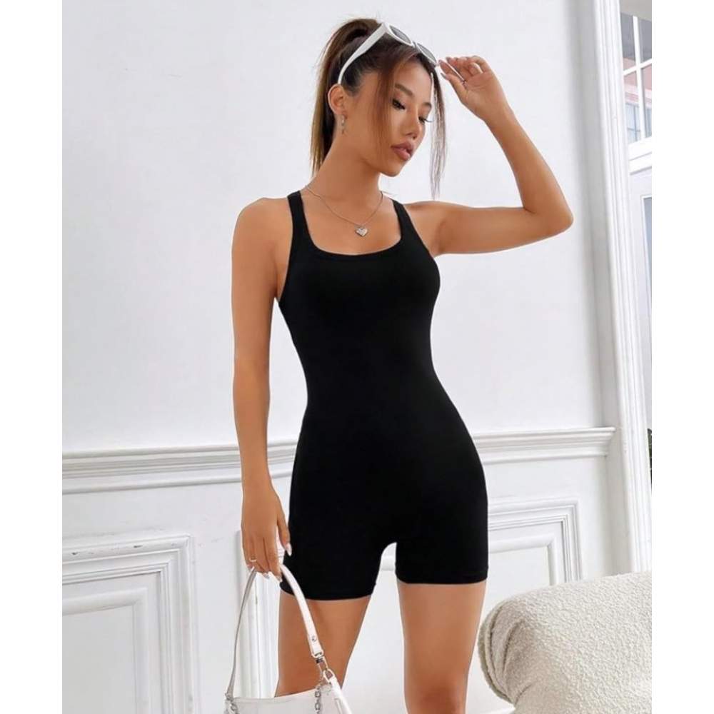 Kadın Sırt Sporcu Kesim Kaşkorse Minibodycon