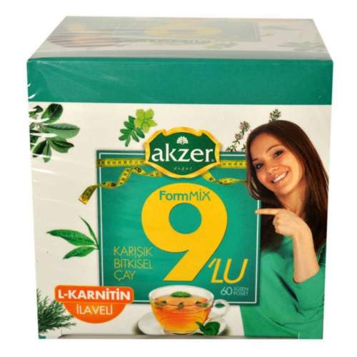 9lu Form Bitkisel Çay 60 Süzen Poşet