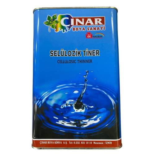 Çınar Selülozik Tiner 2,5 Litre Çınar Selülozik Tiner 2,5 Litre