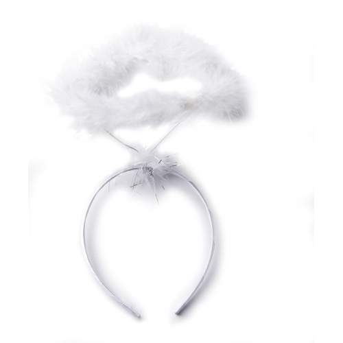 Beyaz Otrişli Tüylü Esnek Yapı Melek Haresi Melek Tacı Beyaz Otrişli Tüylü Esnek Yapı Melek Haresi Melek Tacı