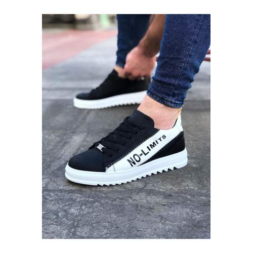 Siyah Beyaz No Limit Erkek Casual Ayakkabı Siyah Beyaz No Limit Erkek Casual Ayakkabı