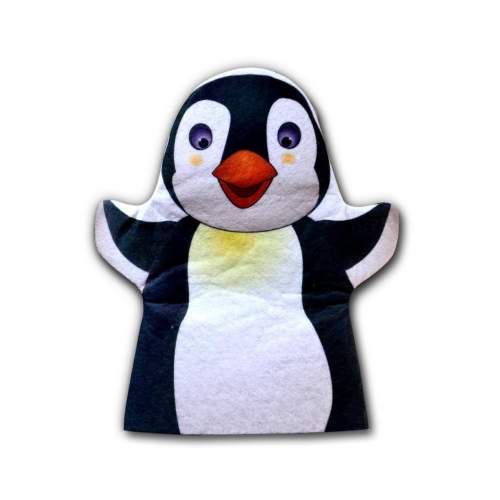 Penguen Vahşi Hayvanlar Keçe El Kukla Penguen Vahşi Hayvanlar Keçe El Kukla