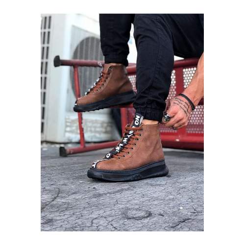 Taba Kömür Erkek Yarım Bilek Bot Taba Kömür Erkek Yarım Bilek Bot