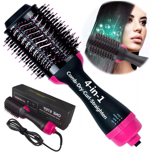 One Step Seramik Kaplama Uçlu Saç Düzleştirici Fırça One Step Seramik Kaplama Uçlu Saç Düzleştirici Fırça