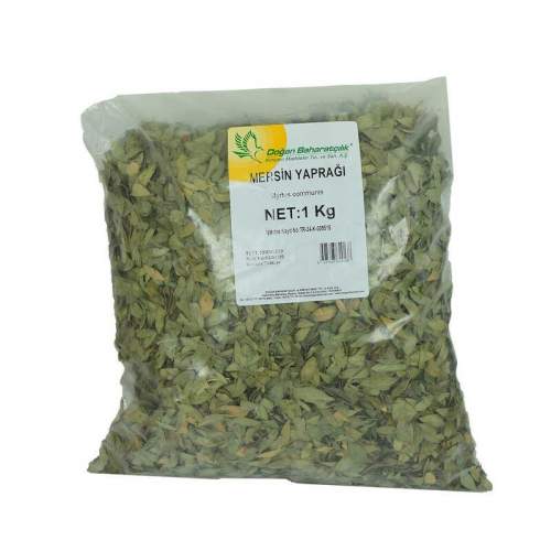 Mersin Yaprağı Doğal 1000 Gr Paket Mersin Yaprağı Doğal 1000 Gr Paket