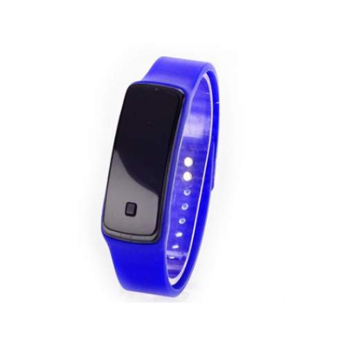 Siyah Ekranlı Led Kol Saati (Mavi) Siyah Ekranlı Led Kol Saati (Mavi)