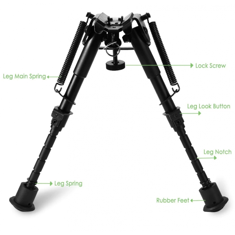 -üstün Metal Alaşım Bipod Çatalayak