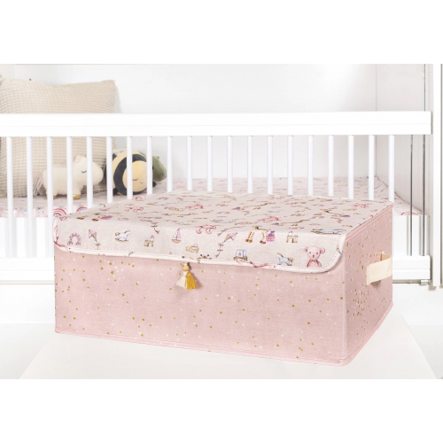 Baby Püsküllü Kapaklı Kutu Düzenleyici Çok Amaçlı Organizer Kutu Baza Boy (pembe) -04249 Baby Püsküllü Kapaklı Kutu Düzenleyici Çok Amaçlı Organizer Kutu Baza Boy (pembe) -04249