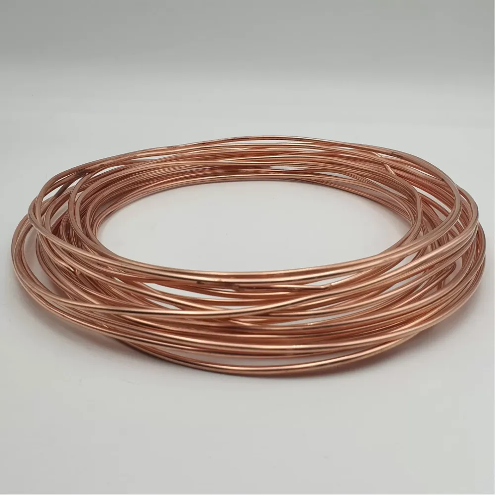 BAKIR BORU DIŞ ÇAP 8 MM KALINLIK 1 MM ( 8X1 ) (Lisinya)