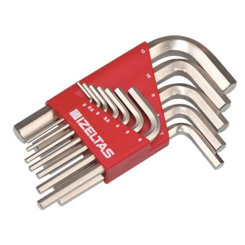 İzeltaş 4900 Allen Anahtar Takım Altı Köşe 10 Parça İzeltaş 4900 Allen Anahtar Takım Altı Köşe 10 Parça