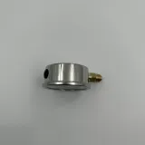 Q 63 - 0 - 40 BAR 1/4 ALTTAN ÇIKIŞLI GLİSERİNLİ MANOMETRE (Lisinya)