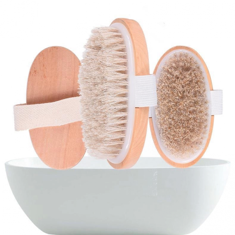 Parlak Ve Pürüzsüz Görünüm Sağlayan %100 Doğal At Kılı Selülit Fırçası (özel Kutulu) Parlak Ve Pürüzsüz Görünüm Sağlayan %100 Doğal At Kılı Selülit Fırçası (özel Kutulu)