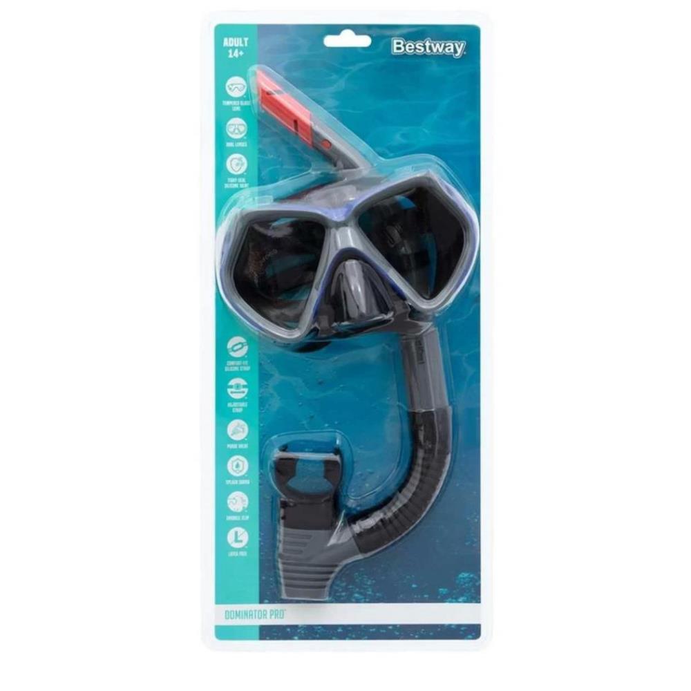 24069 - BESTWAY MASKE SNORKEL TEMP SILIKON  6 (Lisinya)