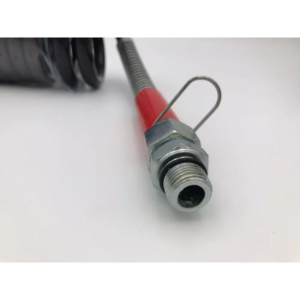 DORSE HORTUMU 8 X 12 MM 5.5 MT SİYAH UÇLARI KIRMIZI M16X1.5 REKORLU (Lisinya)