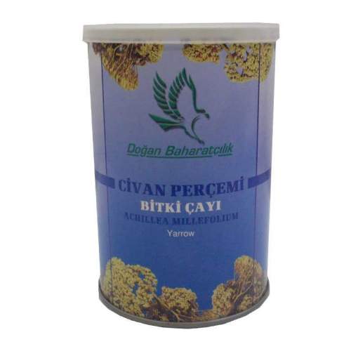 Doğal Civanperçemi Otu 100 Gr Teneke Kutu Doğal Civanperçemi Otu 100 Gr Teneke Kutu