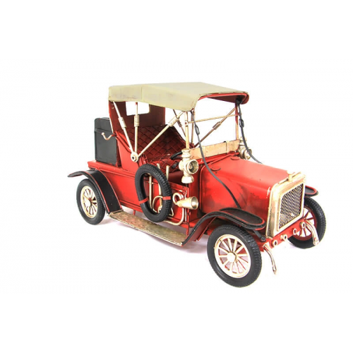 Vintage Tasarım Dekoratif Metal Araba Vintage Tasarım Dekoratif Metal Araba