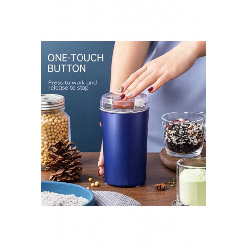 Kahve Ve Baharat Öğütücü Paslanmaz Çelik Kahve Değirmeni Yedek Bıçak Hediyeli Kahve Ve Baharat Öğütücü Paslanmaz Çelik Kahve Değirmeni Yedek Bıçak Hediyeli