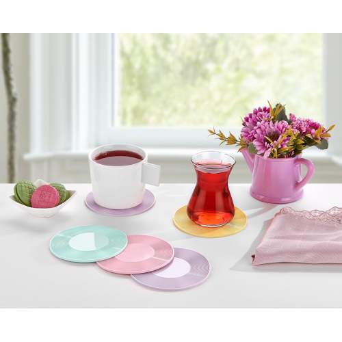 Silikon Bardak Altlığı - 3 adet Silikon Bardak Altlığı - 3 adet