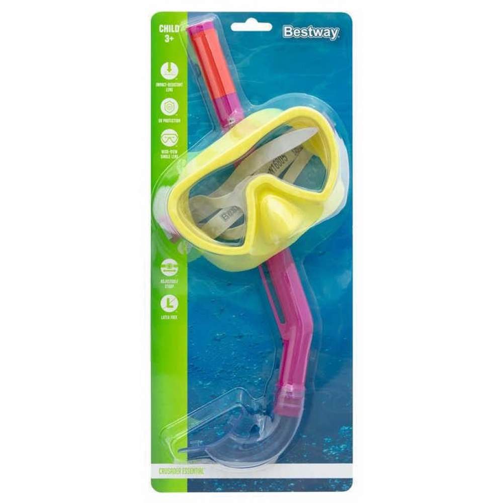 Bestway Maske Snorkel Çocuk - 24036 - Crusader Essantial (Lisinya)