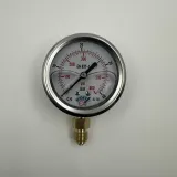 Q 63 - 0 - 40 BAR 1/4 ALTTAN ÇIKIŞLI GLİSERİNLİ MANOMETRE (Lisinya)