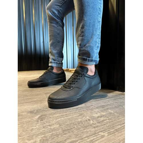 Günlük Ayakkabı  Siyah (Siyah Taban)