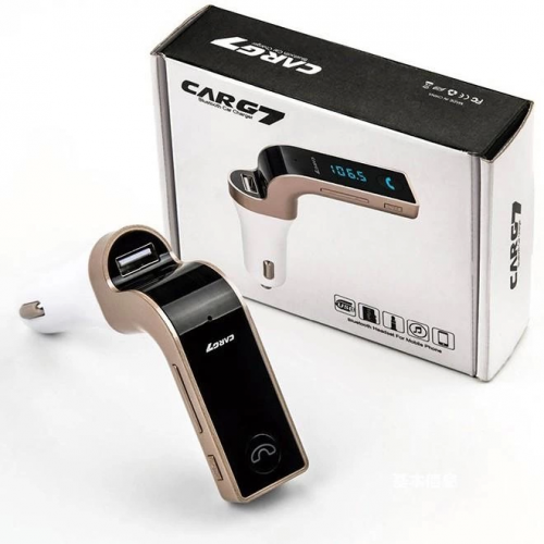 Carg7 Bluetooth Araç Fm Transmitter Usb Girişli Carg7 Bluetooth Araç Fm Transmitter Usb Girişli