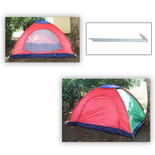 Kolay Kurulumlu Kamp Çadırı 3 - 4 Kişilik -Taşıma Çantalı Kolay Kurulumlu Kamp Çadırı 3 - 4 Kişilik -Taşıma Çantalı