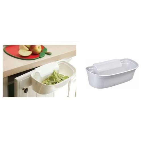 Tezgah Çöp Kutusu - Beyaz Tezgah Çöp Kutusu - Beyaz