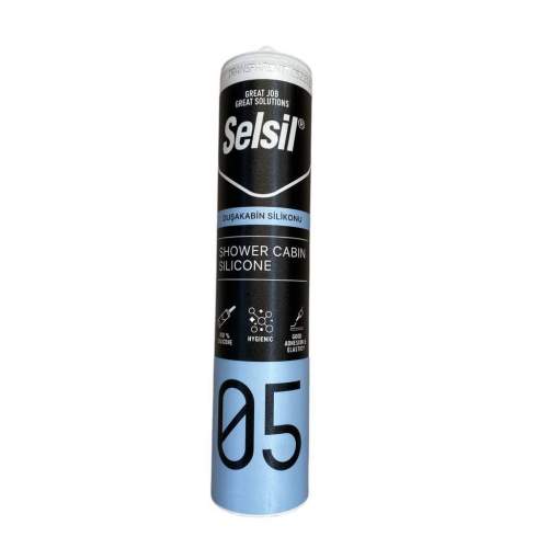 Selsil 05 Mutfak Duşakabin Silikonu Şeffaf 280 ml Selsil 05 Mutfak Duşakabin Silikonu Şeffaf 280 ml