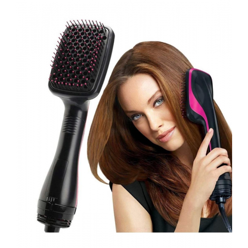 Elektrikli Hava Üflemeli 2 İn 1 Saç Düzleştirici Fön Tarağı Elektrikli Hava Üflemeli 2 İn 1 Saç Düzleştirici Fön Tarağı
