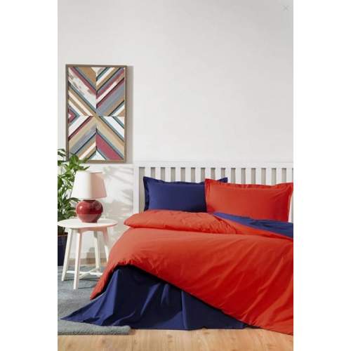 Özdilek Çift Kişilik Ranforce Nevresim Takımı Colormix Kırmızı Lacivert Özdilek Çift Kişilik Ranforce Nevresim Takımı Colormix Kırmızı Lacivert