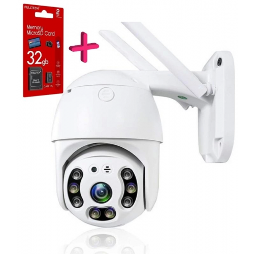 2.0 Mp Hd Lens İç Dış Mekan Suya Danıklı Ip Wifi Network Güvenlik Kamerası 32 Gb Hafıza Kartlı 2.0 Mp Hd Lens İç Dış Mekan Suya Danıklı Ip Wifi Network Güvenlik Kamerası 32 Gb Hafıza Kartlı
