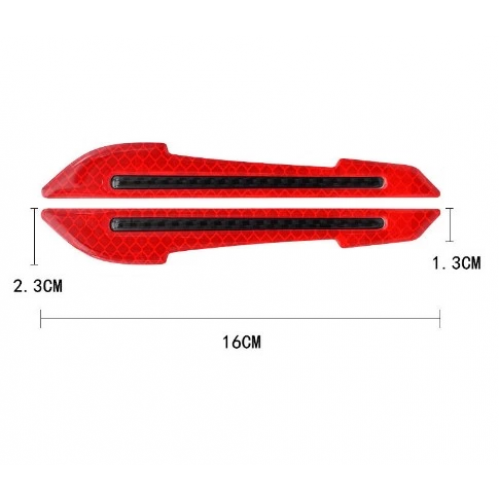 Pratik Araba Ayna Çarpma Koruyucu Renkli Reflektif Şerit Pratik Araba Ayna Çarpma Koruyucu Renkli Reflektif Şerit