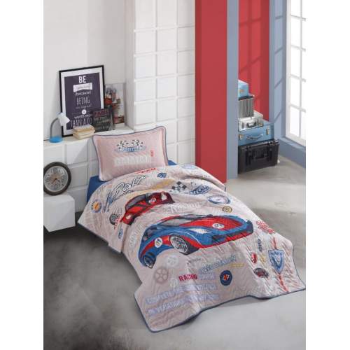 Tek Kişilik Yatak Örtüsü Garage