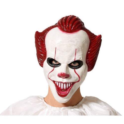 Plastik Joker Maskesi Killer Palyaço Maskesi Plastik Joker Maskesi Killer Palyaço Maskesi