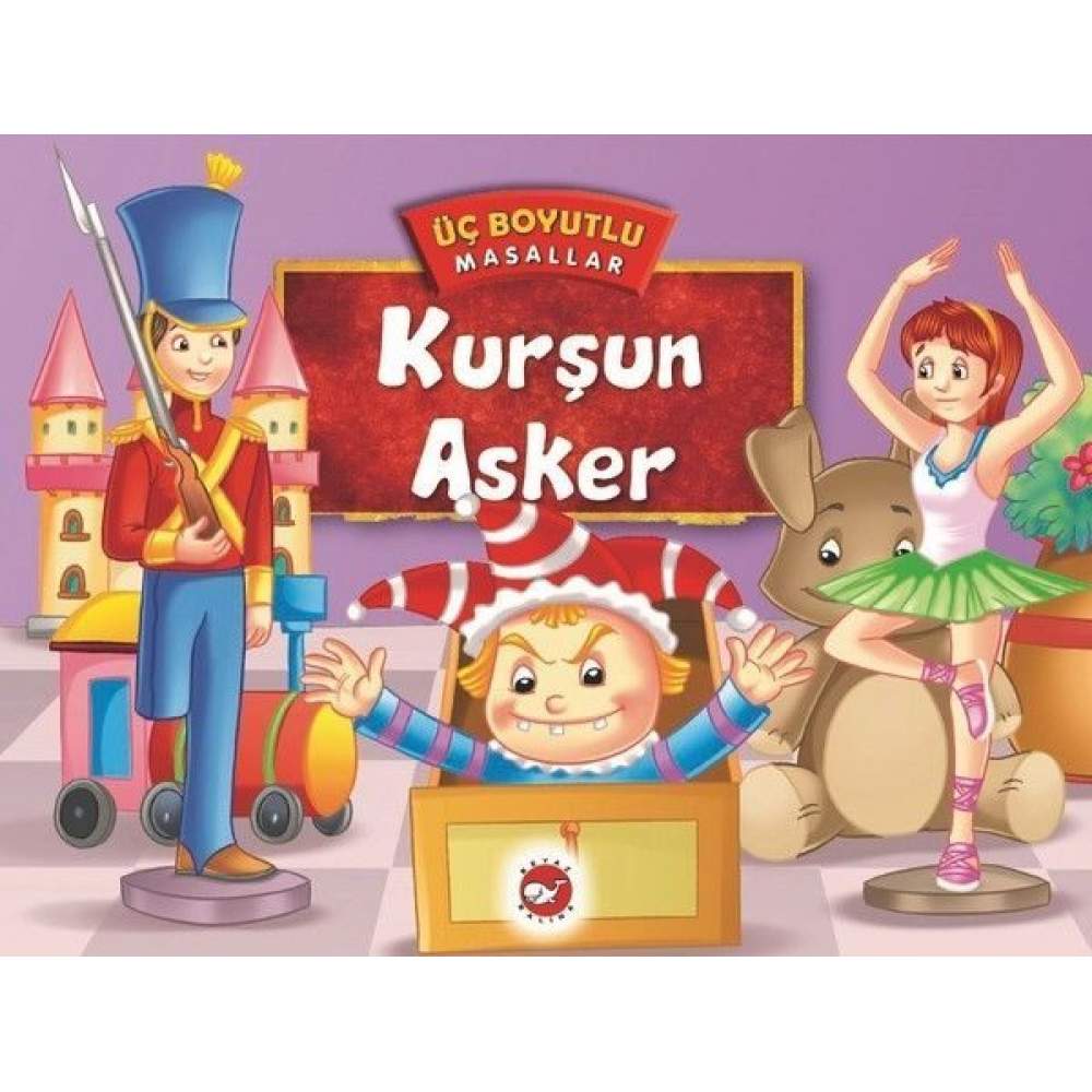 Üç Boyutlu Masallar - Kurşun Asker (Ciltli)  (4022)