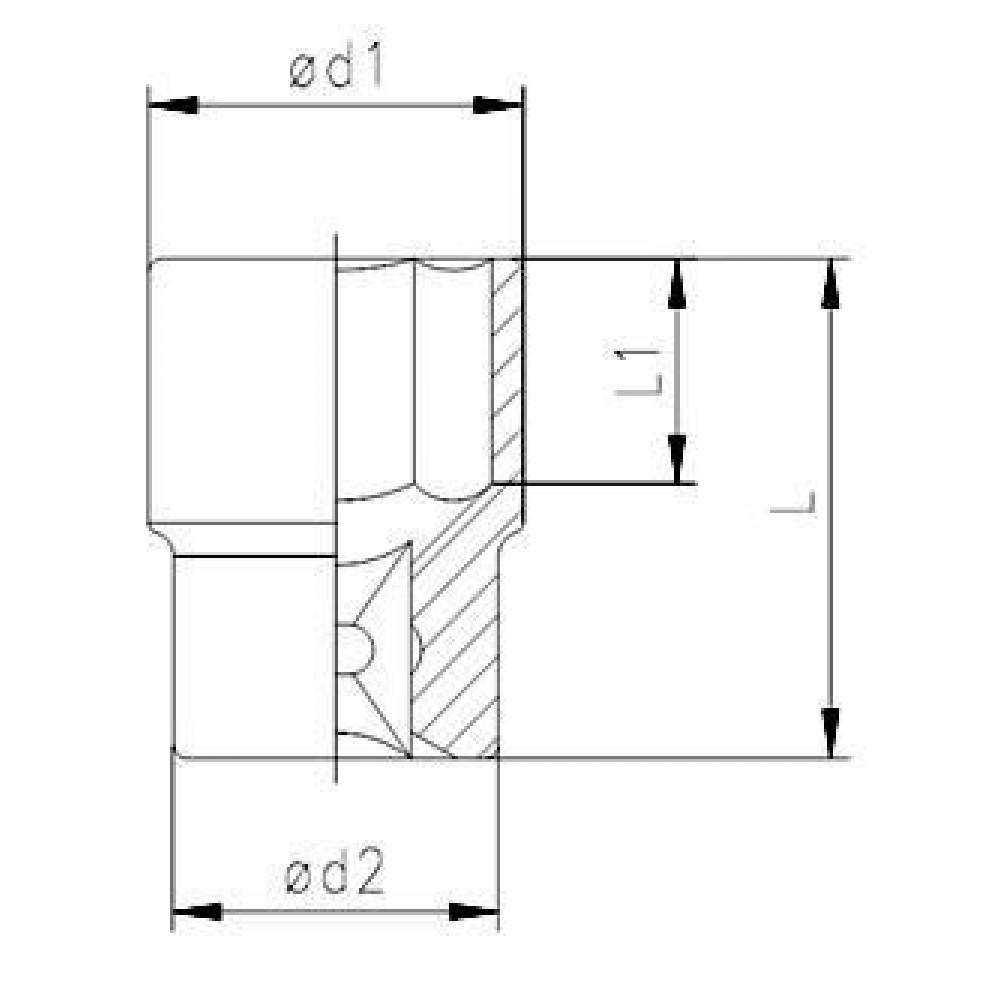 Elta 1115 1/2 Lokma Anahtar 13 mm