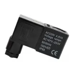 PNÖMATİK VALF YEDEK  8 MM BOBİN + SOKET 12V DC - 24V AC/DC - 110V AC  - 220V AC (Lisinya)