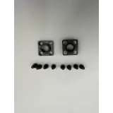 1/4 - 25 X 25 MM M6 DÜZ HİDROLİK POMPA ADAPTÖRÜ (Lisinya)