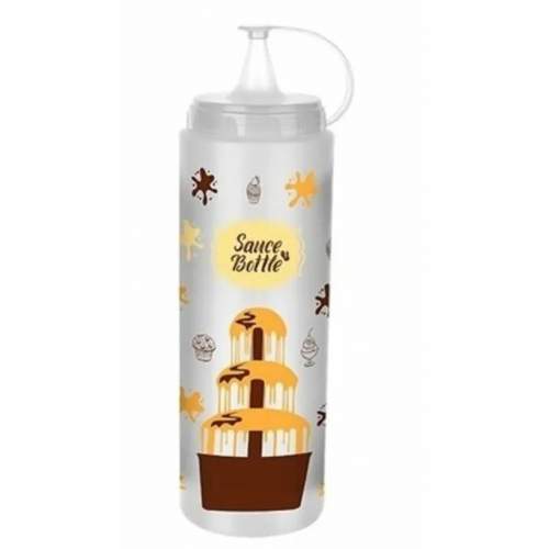 Çikolata Sos Şişesi - Şeffaf  - 700 ML Çikolata Sos Şişesi - Şeffaf  - 700 ML