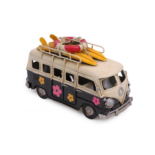 Vintage Tasarım Dekoratif Metal Minibüs Vintage Tasarım Dekoratif Metal Minibüs